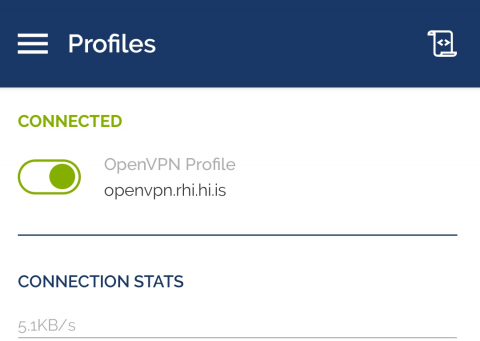 openVPN android 12