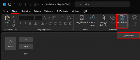 Outlook undirskrift1