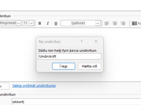 Outlook undirskrift3