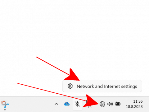 Vírað net DHCP 1