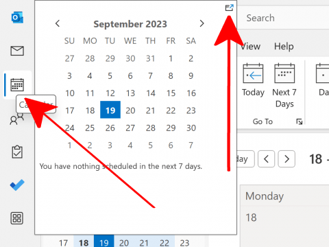 Outlook Layout