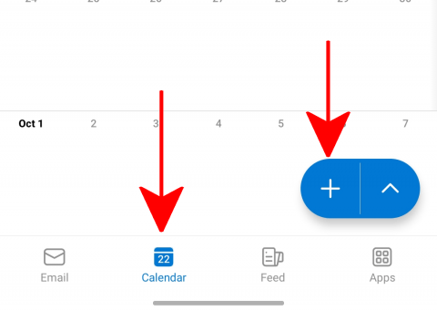 Outlook Android calendar meeting 