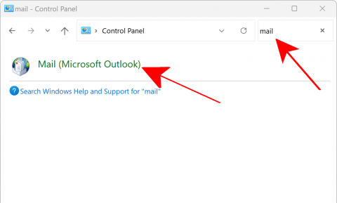 Outlook windows not opening