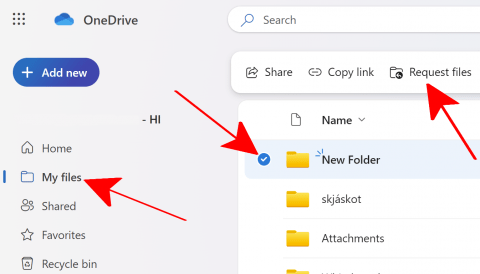 Onedrive Request Files